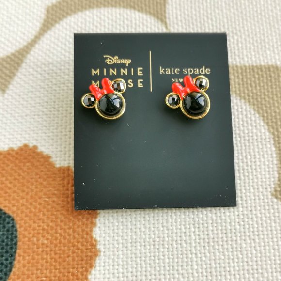 Kate Spade | Disney x Kate Spade New York Minnie | Gold Stud Earrings